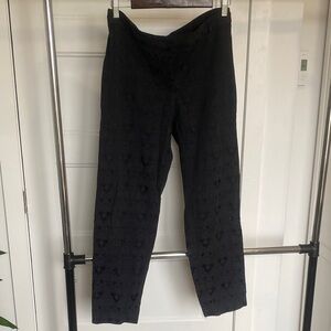 Ellen Tracy Black Straight Leg Pants